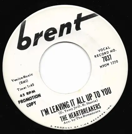 The Heartbreakers - I'm Leaving It All Up To You