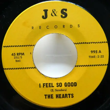 The Hearts - I Feel So Good / Thousand Years From Today