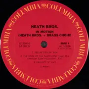 LP - The Heath Brothers Plus Brass Choir Featuring Stanley Cowell - In Motion
