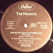 12inch Vinyl Single - The Heights - How Do You Talk To An Angel