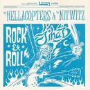 7inch Vinyl Single - The Hellacopters / Nitwitz - Rock & Roll Jihad - Clear Vinyl