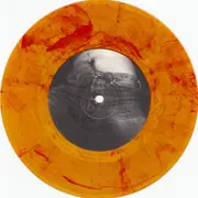 7inch Vinyl Single - The Hellacopters - Hey! - Orange with Red Splatter Vinyl
