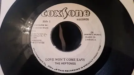 The Heptones - Love Won't Come Easy