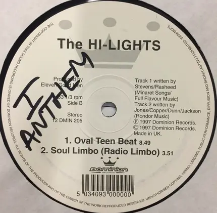 The Hi-Lights - Soul Limbo