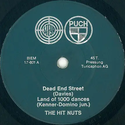 The Hit Nuts - Dead End Street