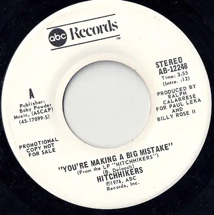 The Hitchhikers - You're Making A Big Mistake