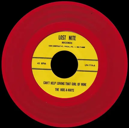 The Hide-A-Ways - Can't Help Loving That Girl Of Mine