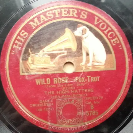 The High Hatters - Look For The Silver Lining / Wild Rose