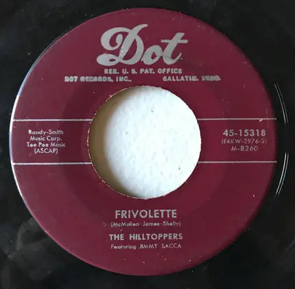 The Hilltoppers - D-A-R-L-I-N' / Frivolette