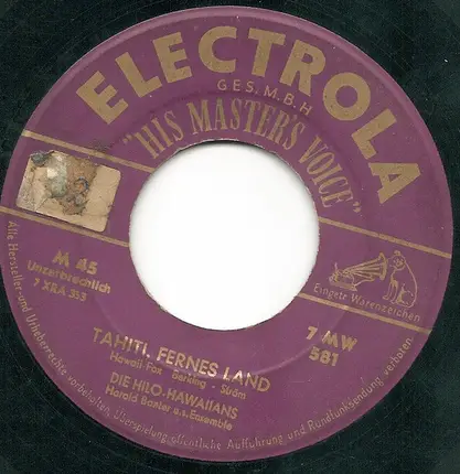The Hilo Hawaiians - Unter Palmen Am Meer / Tahiti, Fernes Land