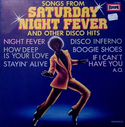 The Hiltonaires - Songs From Saturday Night Fever (And Other Disco Hits)