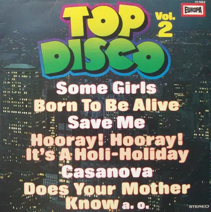 The Hiltonaires - Top Disco Vol. 2