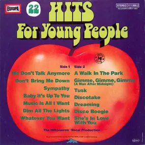 Hiltonaires - Hits For Young People 22