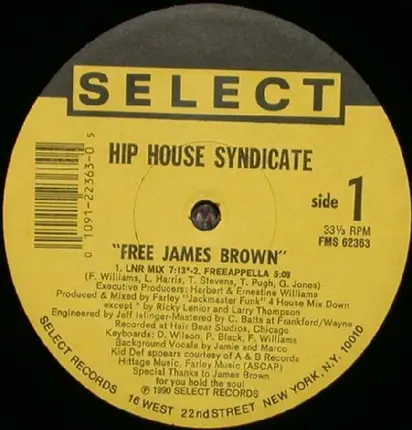 The Hip House Syndicate - Free James Brown