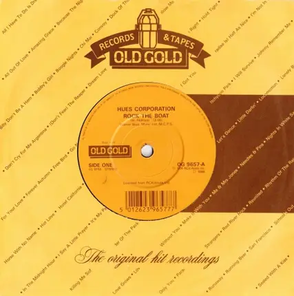 The Hues Corporation / Vicki Sue Robinson - Rock The Boat / Turn The Beat Around