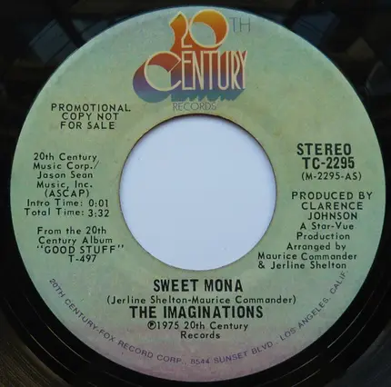 The Imaginations - Sweet Mona