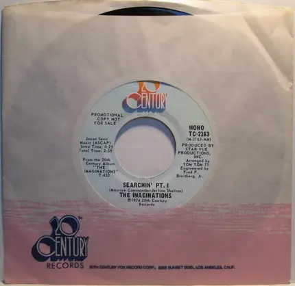 The Imaginations - Searchin' Pt. I