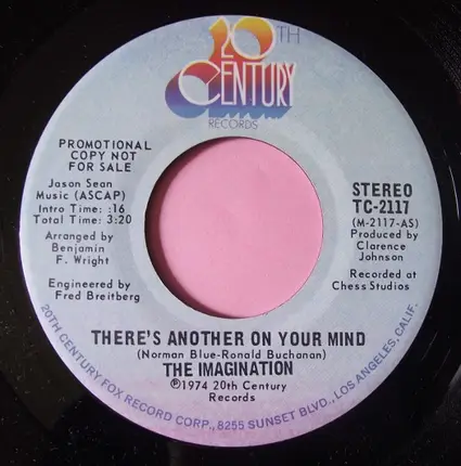 The Imaginations - There's Another On Your Mind