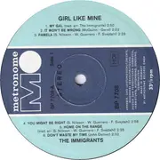 LP - The Immigrants - Girl Like Mine