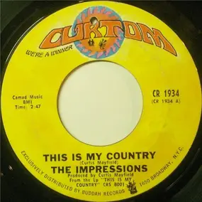 The Impressions - This Is My Country