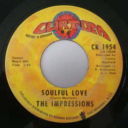 The Impressions - (Baby) Turn On To Me