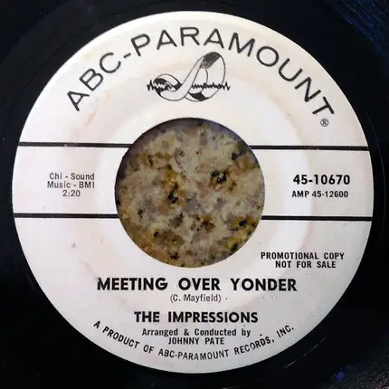 The Impressions - I've Found That I've Lost / Meeting Over Yonder