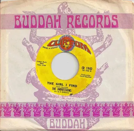 The Impressions - Seven Years / The Girl I Find