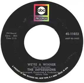 The Impressions - We're a Winner