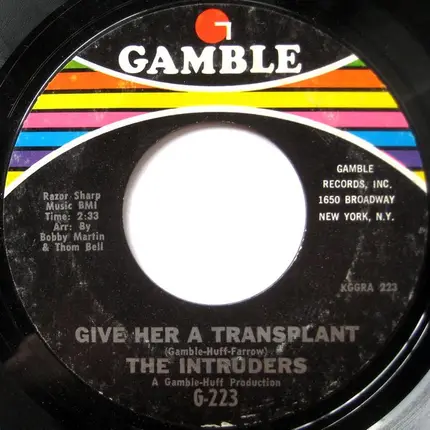 The Intruders - Give Her A Transplant