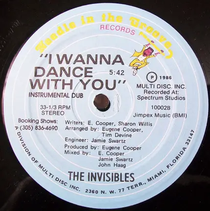 The Invisibles - I Wanna Dance With You