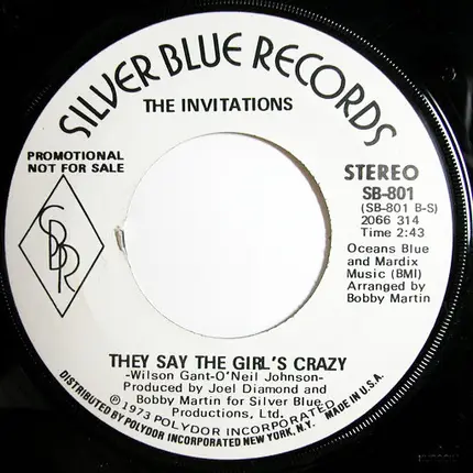 The Invitations - They Say The Girl's Crazy