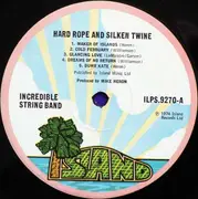 LP - The Incredible String Band - Hard Rope & Silken Twine - PINK RIM UK