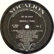 LP - The Ink Spots - Sincerely Yours
