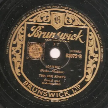 The Ink Spots - Whispering Grass / Maybe