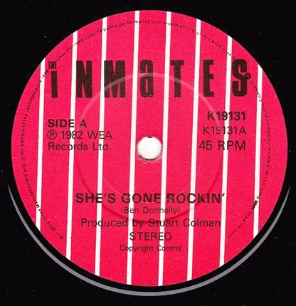 The Inmates - She's Gone Rockin'