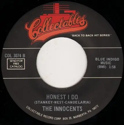 The Innocents - Gee Whiz / Hones I Do