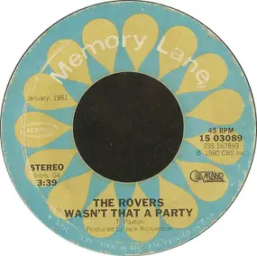 The Irish Rovers - Wasn't That a Party