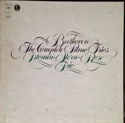 Beethoven (The Istomin/Stern/Rose Trio) - The Complete Piano Trios