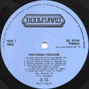 LP - The Islanders - Hawaiian Paradise (16 Great Hawaiian Hits Volume 1) - Blue Labels