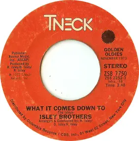 The Isley Brothers - That Lady (Part 1) / What It Comes Down To