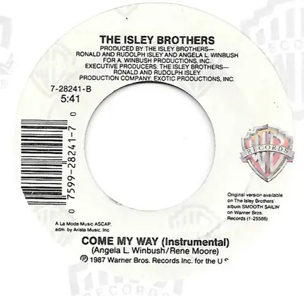 The Isley Brothers - Come My Way