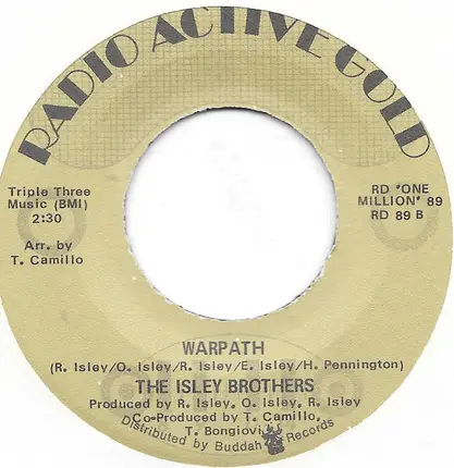 The Isley Brothers - Keep On Doin' / Warpath