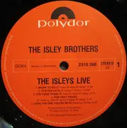 LP - The Isley Brothers - The Isleys Live