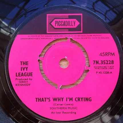 The Ivy League - That's Why I'm Crying