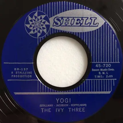 The Ivy Three - Yogi / Was Judy There