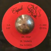 7inch Vinyl Single - The Ivories - Dr. Help - 1st pressing / Black vinyl / english writing on BC