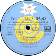 LP - The J. Geils Band - You're Gettin' Even While I'm Gettin' Odd