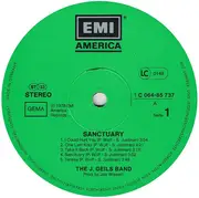 LP - The J. Geils Band - Sanctuary.