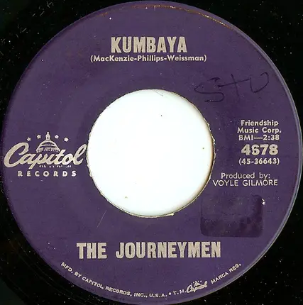 The Journeymen - Soft Blow The Summer Winds / Kumbaya