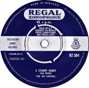 The Joy Strings - A Starry Night / Now I Know
